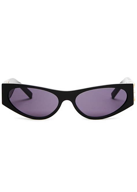 harvey nichols givenchy sunglasses|GIVENCHY Black embellished oval.